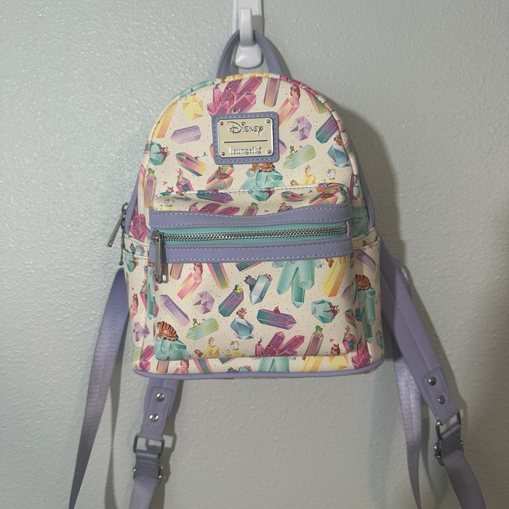 Disney Princess Crystal Mini Backpack Loungefly